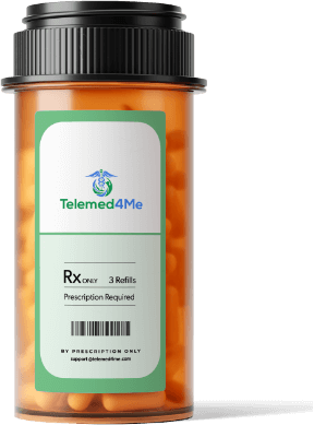 bottle with capsules